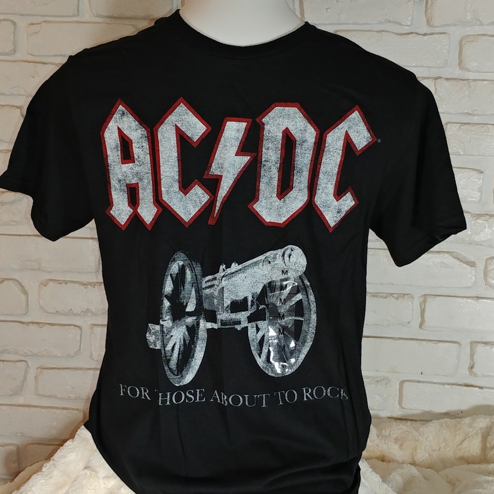 AC/DC For those about to rock T-Shirt Med